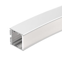 Профиль SL-ARC-3535-D1500-N90 WHITE (1180мм, дуга 1 из 4) (arlight, Алюминий)
