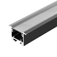 Профиль SL-LINE-3523-F-2500 BLACK (arlight, Алюминий)