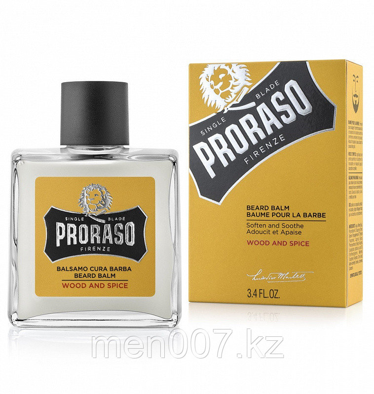 PRORASO Wood and Spice (Бальзам для бороды) 100 мл