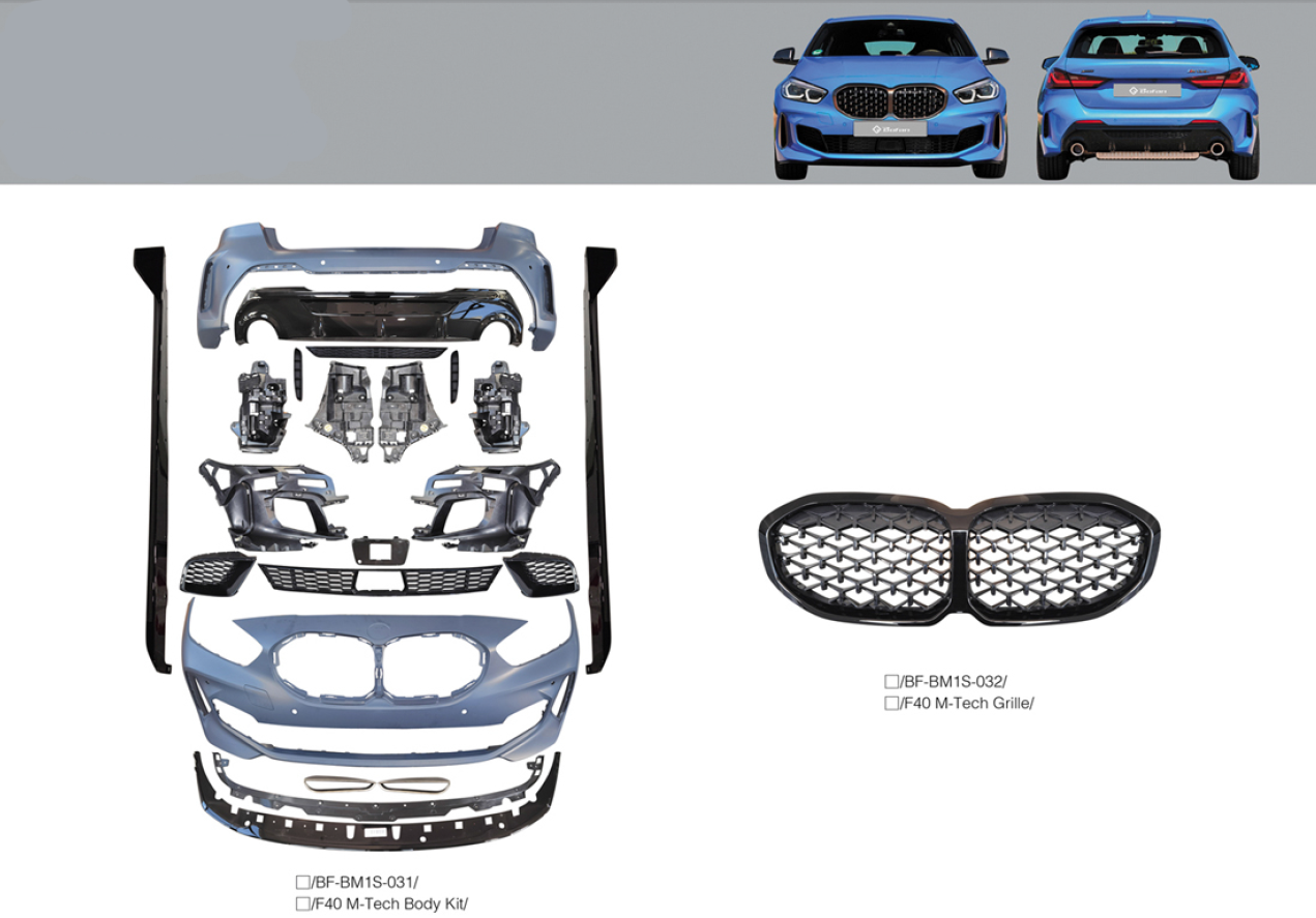 Обвес на BMW 1 Series F40 M-Tech 2019+