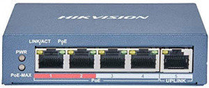 Коммутатор Hikvision DS-3E0105P-E/M, фото 2