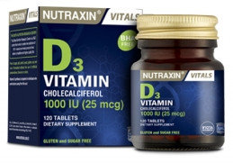 Здоровая иммунная система, защита костей и гормон радости Nutraxin D3 Vitamin