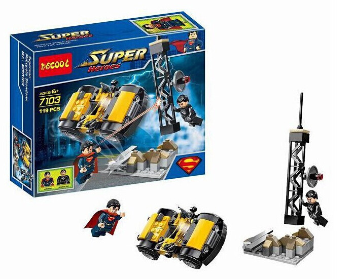 ДЕТСКИЙ КОНСТРУКТОР DECOOL SUPER HEROES