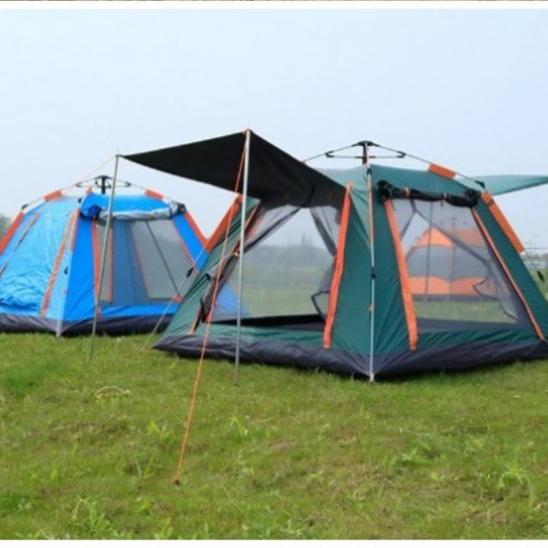 ПАЛАТКА-ШАТЕР 5-6ти МЕСТНАЯ 270см×270см высота 170см