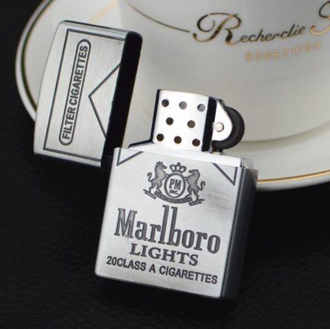 Подарочный набор 4-в-1 с бензиновой зажигалкой LIGHTER CLASSIC (Золотой / Marlboro) - фото 6 - id-p91481513