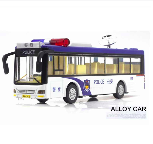 Игрушечный полицейский автобус