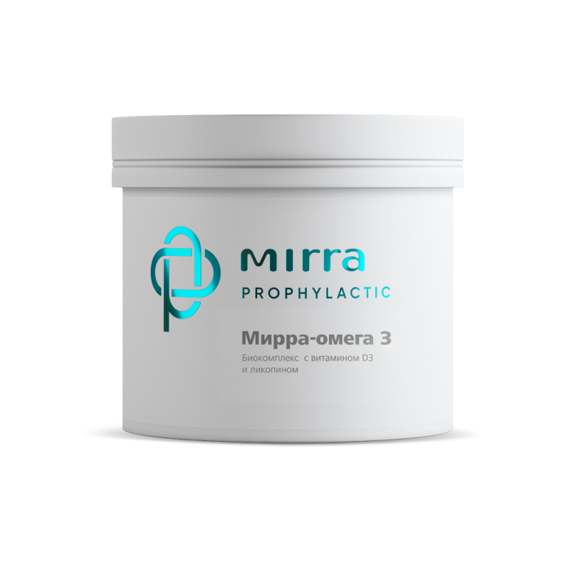 MIRRA МИРРА-ОМЕГА3 Биокомплекс с витамином D3 и ликопином