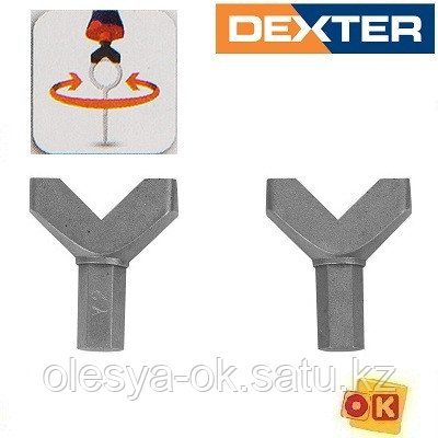 Насадка для заворачивания крючков (крючковёрт) DEXTER, фото 2