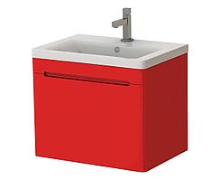 Тумба подвесная ЮВЕНТА Tivoli TV-80 80*50*50 красный (DS002-14259)