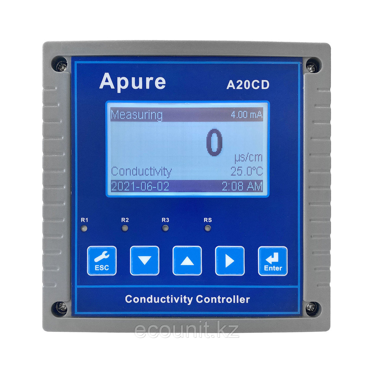 Apure A20CD Промышленный контроллер электропроводности/солесодержания/сопротивления (реле 2 группы контактов, - фото 1 - id-p91498382