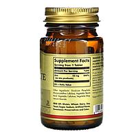 Solgar Пиколинат Цинка 22 мг.,100 таблеток, фото 3