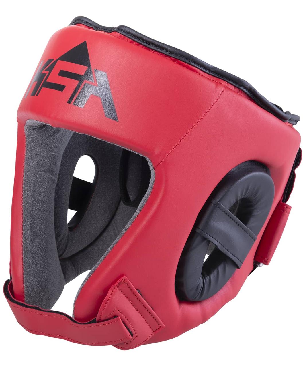 Шлем открытый Champ Red, L KSA