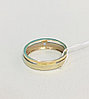 Обручальное кольцо с фианитом / красное золото-20,5 размер, фото 4