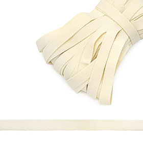 Бретелечная лента эластичная  шир.20мм, светлый шампань,10 м