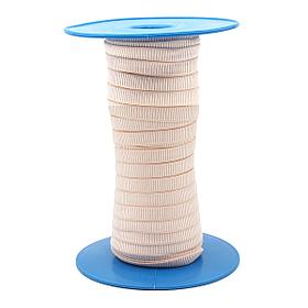 Лента бретельная 10мм,беж,10м