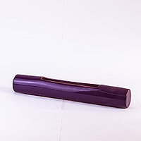 Ваза туба вертикальная CER-T из керамики фиолетовая D6см. H39см.