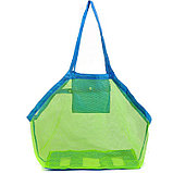 Пляжная сумка для игрушек, полотенец, зеленая, фото 6