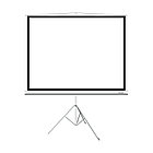 Экран на треноге Deluxe DLS-T153x116W