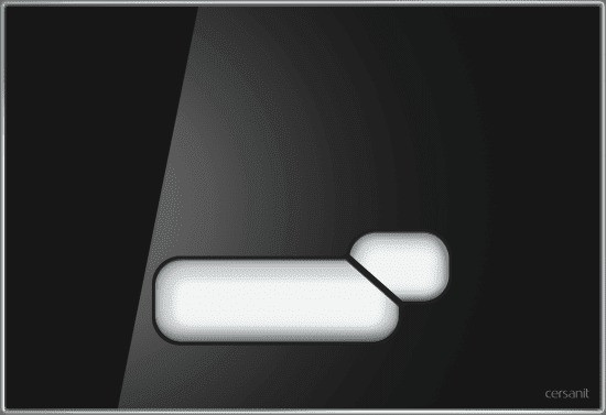 Кнопка ACTIS для LINK PRO/VECTOR/LINK/HI-TEC стекло черный - фото 1 - id-p91515145