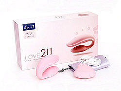 Вибратор для пар «2U» с двумя моторчиками от компании LuxeLuv