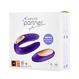 МНОГОФУНКЦИОНАЛЬНЫЙ СТИМУЛЯТОР ДЛЯ ПАР SATISFYER PARTNER TOY PLUS REMOTE, фото 2