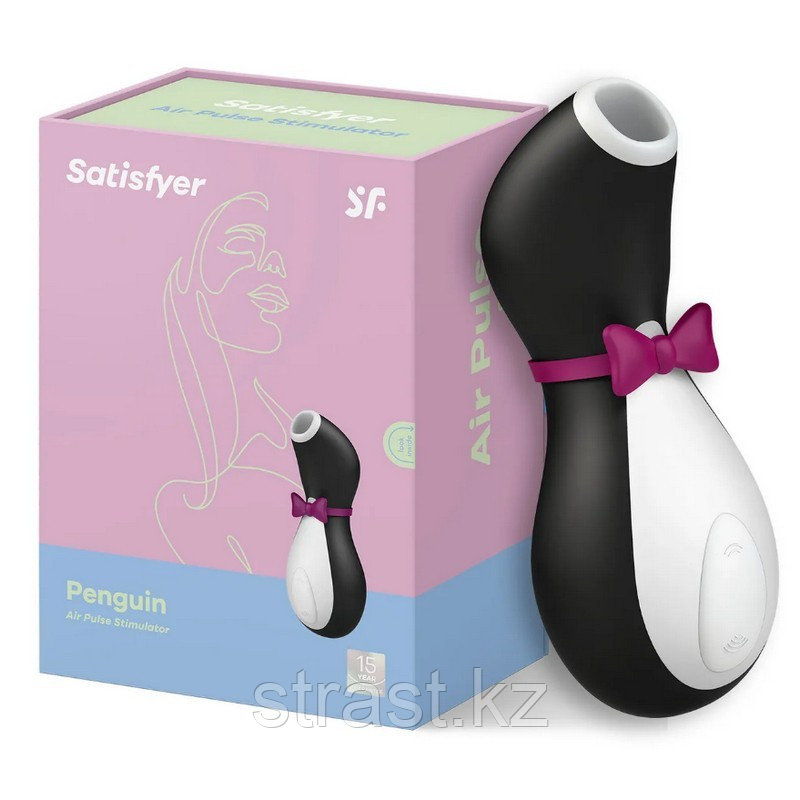 ВАКУУМ-ВОЛНОВОЙ БЕСКОНТАКТНЫЙ СТИМУЛЯТОР КЛИТОРА SATISFYER PRO PENGUIN NG