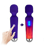 Массажер перезаряжаемый с подсветкой "волшебная палочка", фото 2