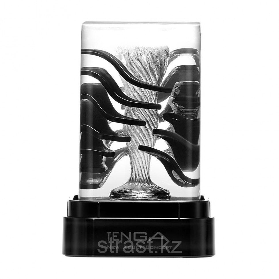 Tenga Crysta Leaf - многоразовый мастурбатор, 12х5 см (только доставка)