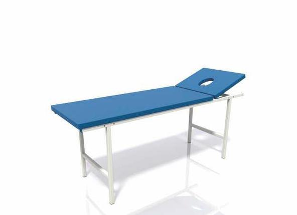 Кушетка процедурная с регулировкой подголовника для мануальной терапии, с вырезом для лица., фото 1