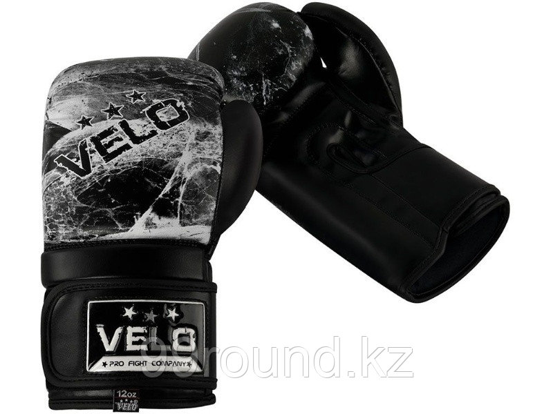 Боксерские перчатки VELO Flex SPD-1 12 oz черные