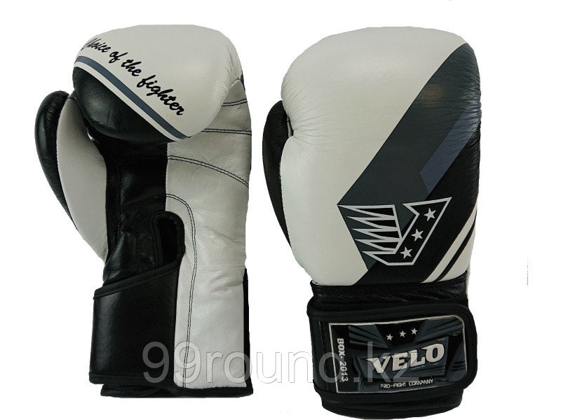 Боксерские перчатки VELO Box-2013 Series 12 oz белые