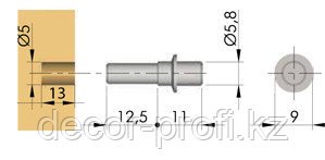 Полкодержатель FLIPPER с эффектом стягивания - фото 3 - id-p91519308