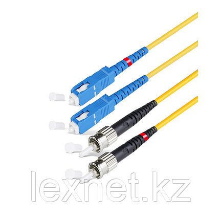 Патч Корд Оптоволоконный SC/UPC-ST/UPC SM 9/125 Duplex 2.0мм 1 м, фото 1