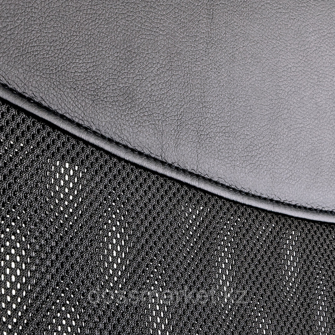 Кресло для руководителя Helmi HL-E16 "Content", ткань, сетка, экокожа, черное - фото 6 - id-p91527578