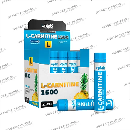 L-карнитин VPLab L-Carnitine 1500 20x25мл., фото 2