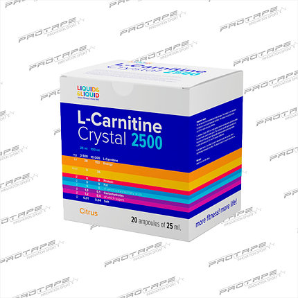 L-карнитин Liquid&Liquid L-CARNITINE 2500 20x25мл., фото 2