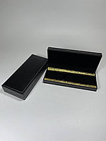 Футляр для подарочных ручек большой золотой Premium