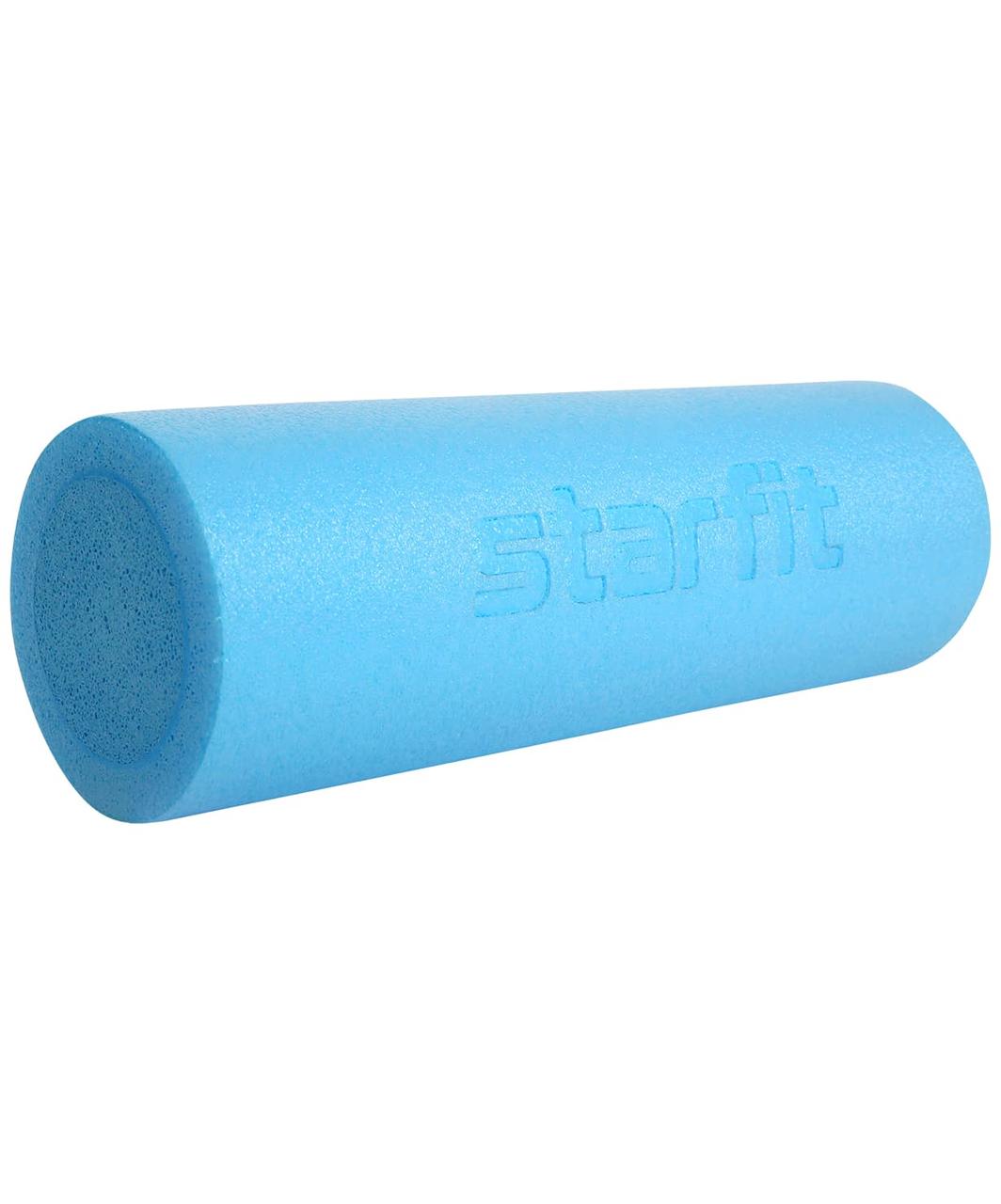 Ролик для йоги и пилатеса Core FA-501, 15x45 см, синий пастель Starfit