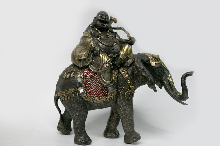 Статуэтка "Будда на Слоне" 45 см, фото 2