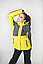 Женский горнолыжный костюм Columbia желтый с серым, фото 2