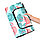 Пляжный коврик-сумка складной непромокаемый текстиль 200х200 см тропический узор с фламинго, фото 4
