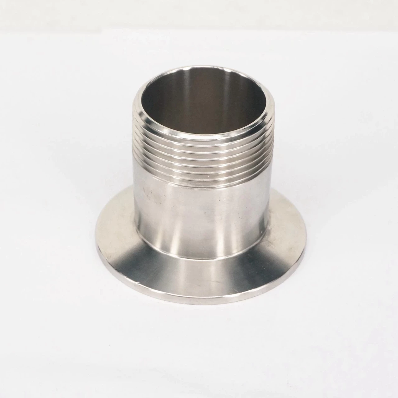 Переходник с клампа 1,5 дюйма на внешнюю резьбу DN32, фото 1