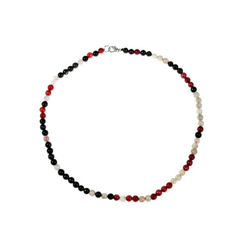 Бусы серебро без покрытия, агат 02T-HTC3-d6-50cm размеры - 50