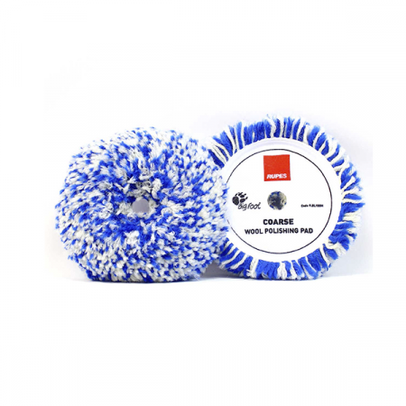 Полировальный диск из шерсти (ротационный) Rupes (синий, 125/150 мм) - фото 1 - id-p91557179