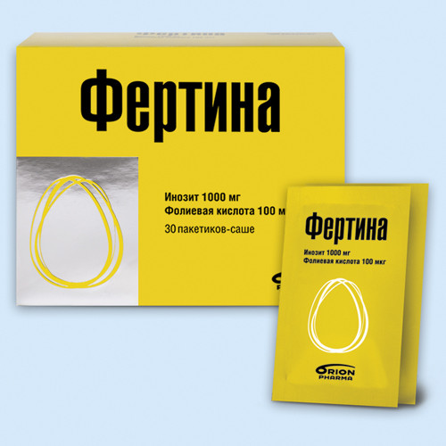 Фертина Саше 1000мг/100мкг № 30