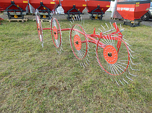 Грабли-ворошилки 2.4м 4 колесно-пальцевые навесные D-pol, фото 2