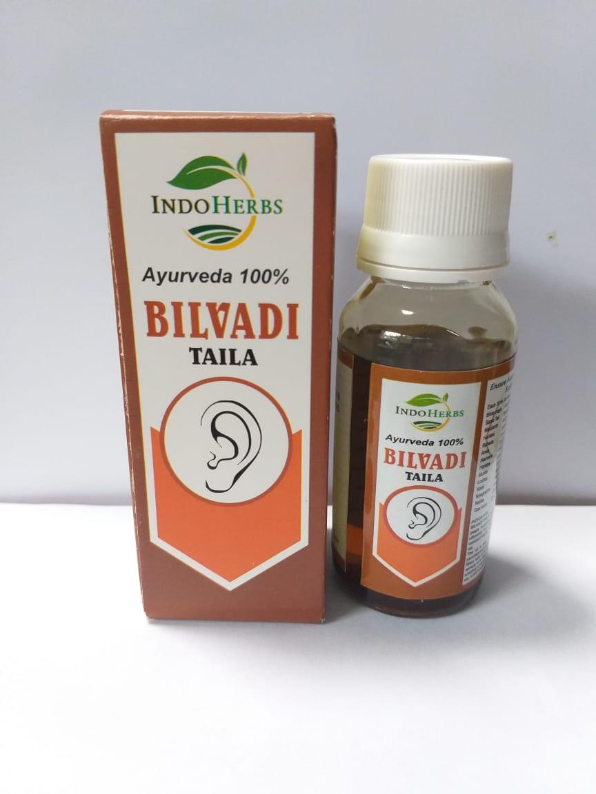 Бильвади тайла, масло для ушей, 50 мл, Bilvadi Taila INDOHERBS