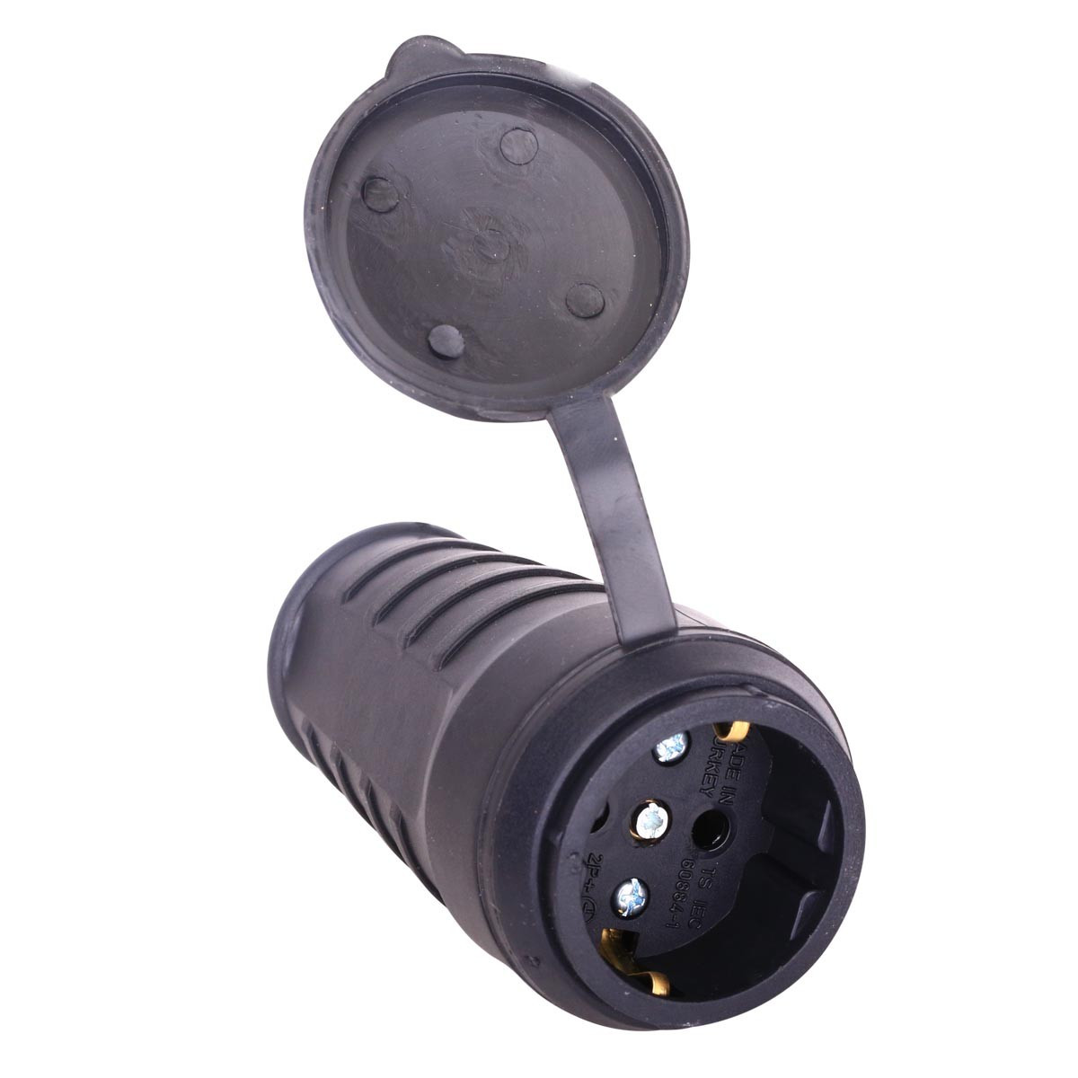 ПЕРЕНОСНОЙ РАЗБЕМ С КРЫШКОЙ-ЗАГЛУШКОЙ 1Х16А, фото 1