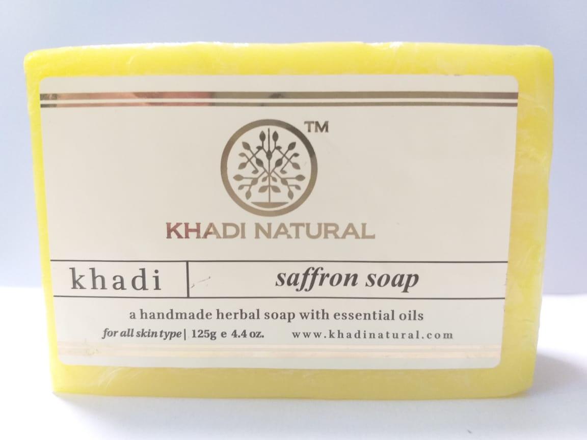 Мыло Шафран (Saffron Soap KHADI), 125 гр