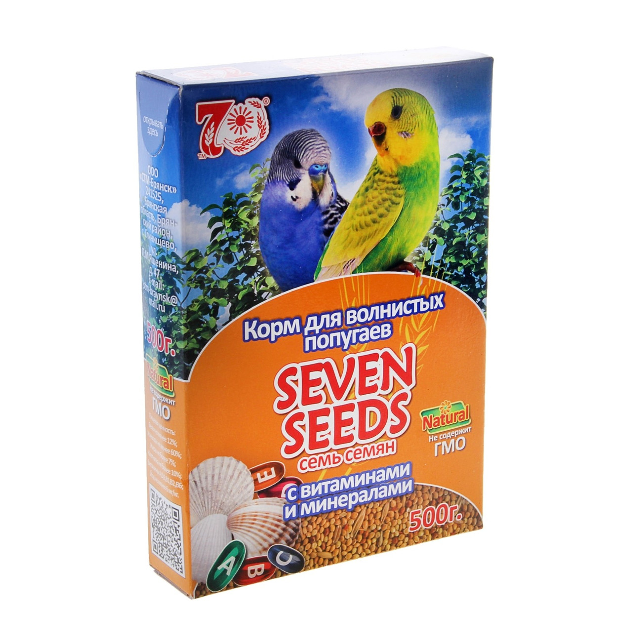 Seven Seeds Корм для волнистых попугаев